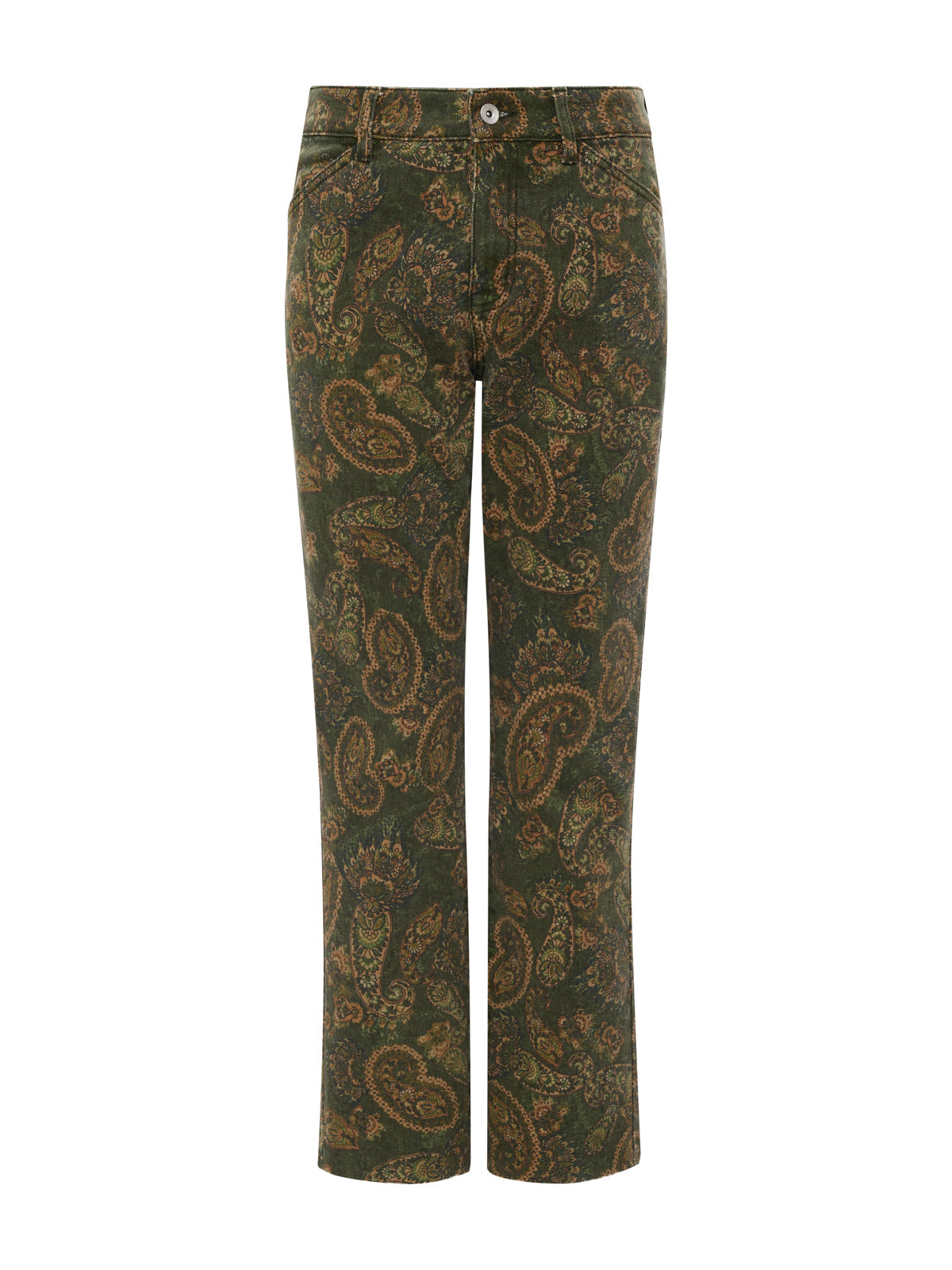Cadence 90'S Straight Crop Jean Washed Decoratif - Sanctuary Clothing