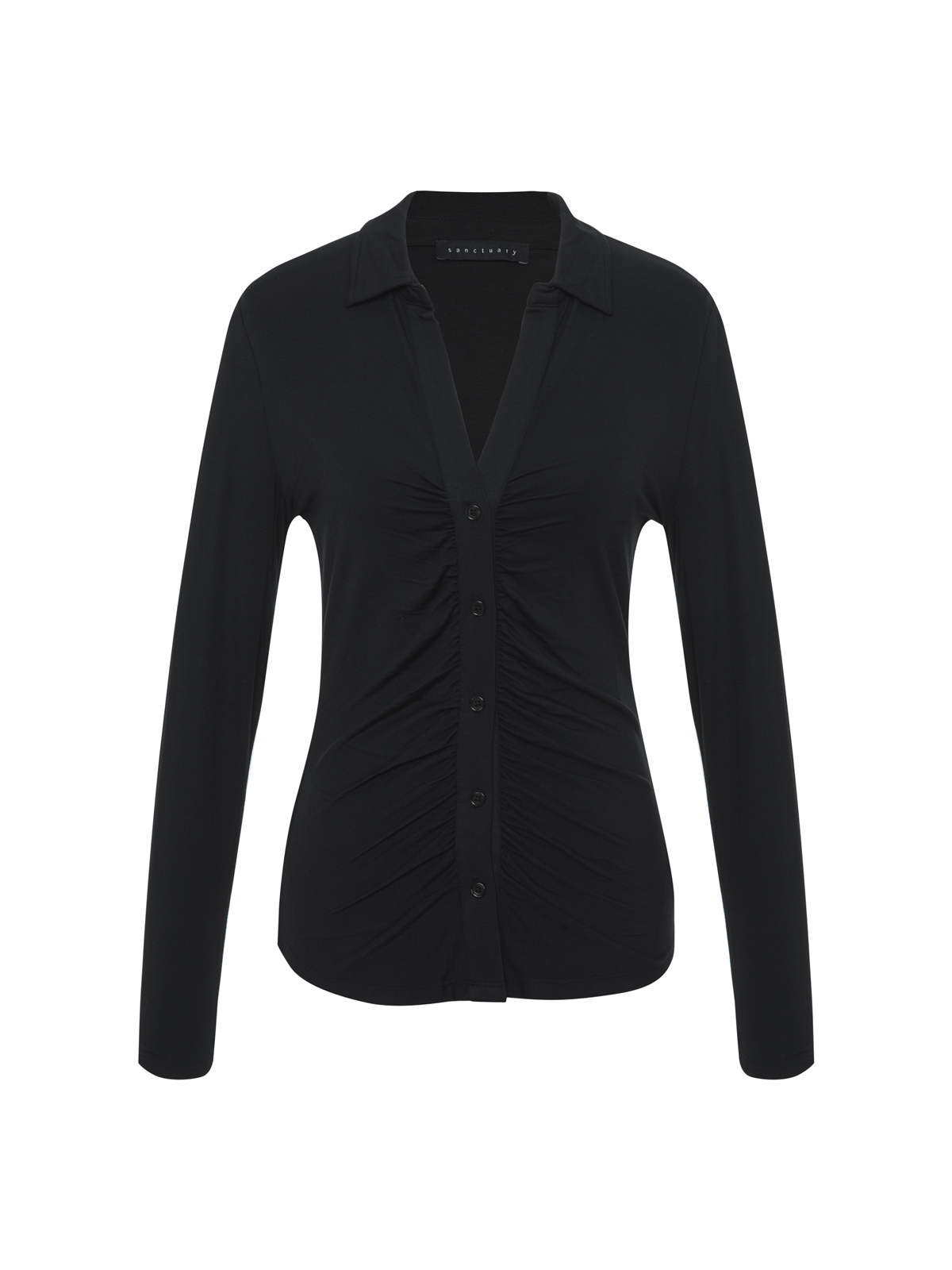 DREAMGIRL BUTTON UP BLACK - Sanctuary Clothing