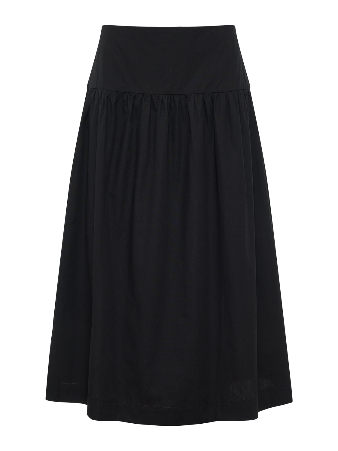 MATTER OF TIME POPLIN SKIRT BLACK - Sanctuary Clothing