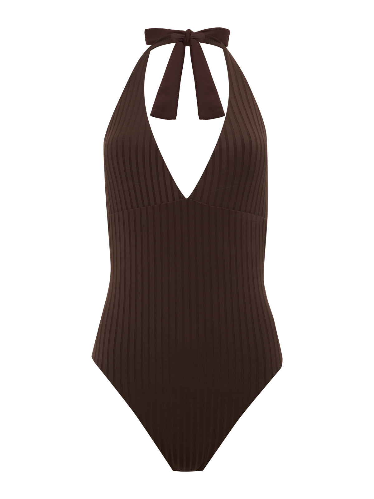 HALTER MIO W/ REMOVABLE CUPS ESPRESSO - Sanctuary Clothing