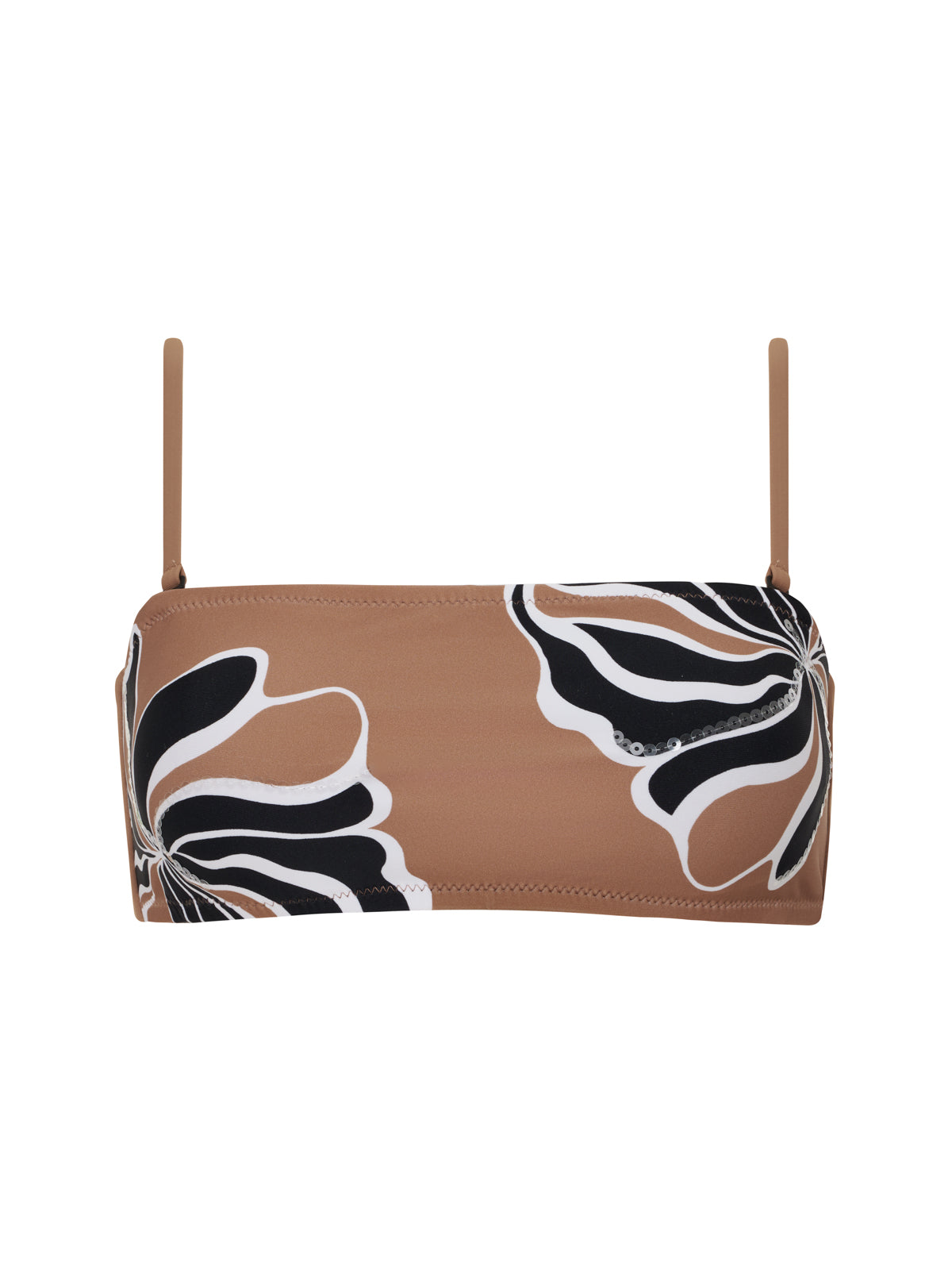 CLEAN BANDEAU W/ SEQUINS & REM TOASTED COCONUT - Sanctuary Clothing