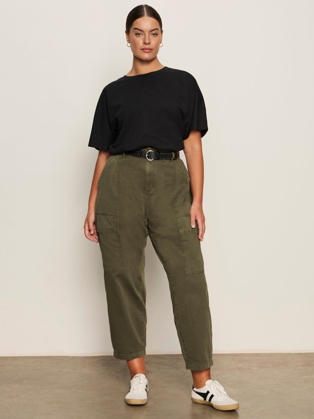 Boyfriend Utility Pant Kalamata Extended Sizing - Sanctuary Clothing
