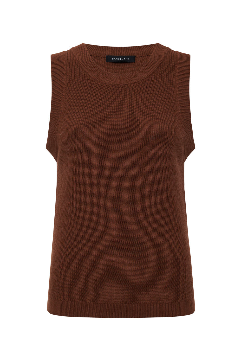IN THE MIX SWEATER TANK ANCIENT CLAY - Sanctuary Clothing