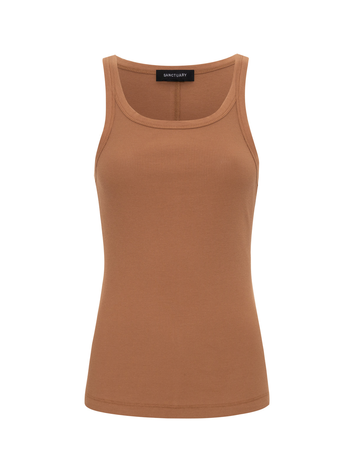 SPRINTER RIB TANK TOASTED COCONUT - Sanctuary Clothing