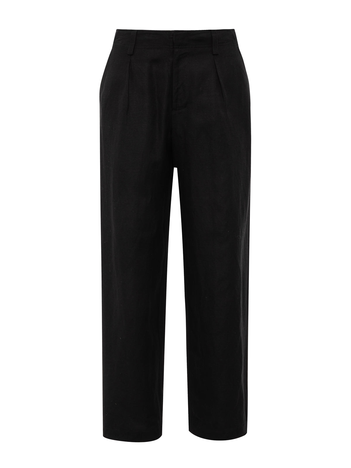 Scout Linen Barrel Pant Black - Sanctuary Clothing