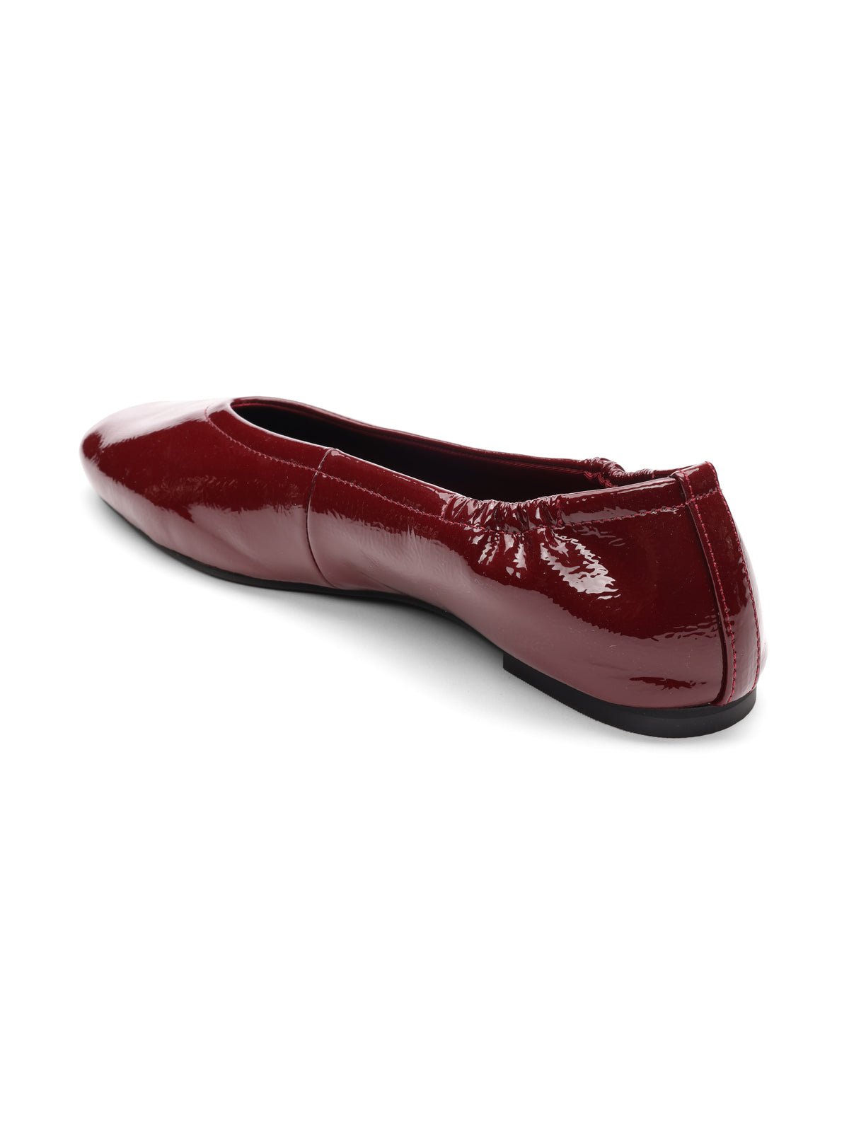 Gigi Ballet Flat Black Wine - Sanctuary Clothing