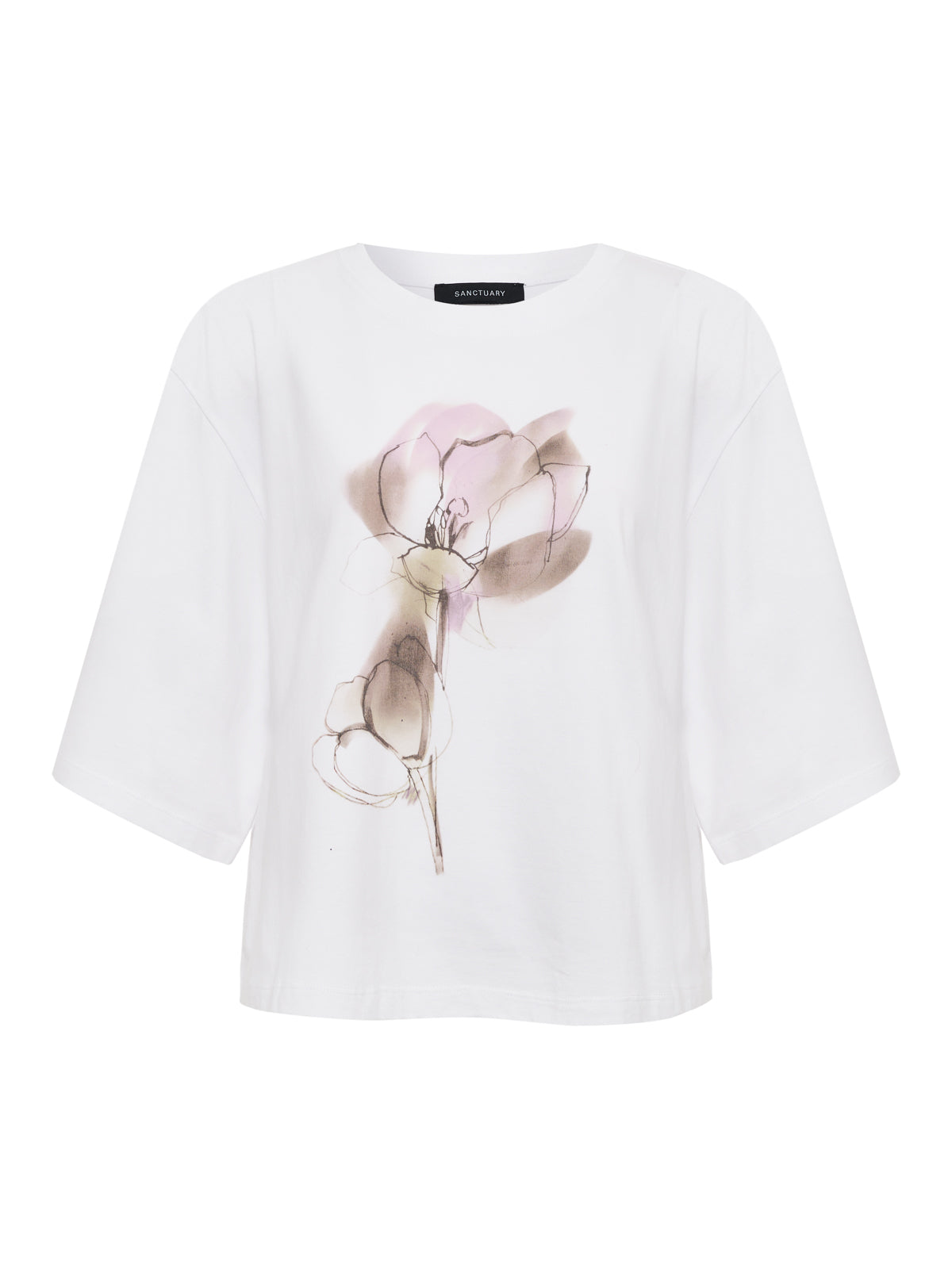 BELLE ARTIST TEE WILDLINE BLOOMS - Sanctuary Clothing