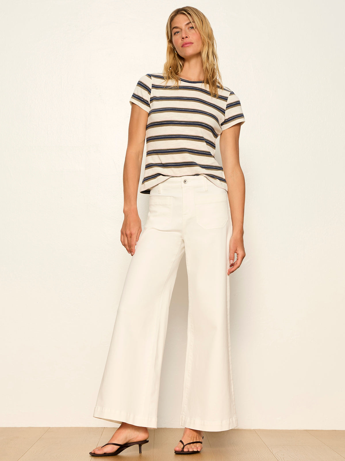 MARINE ULTRA WIDE LEG CHALK - Sanctuary Clothing