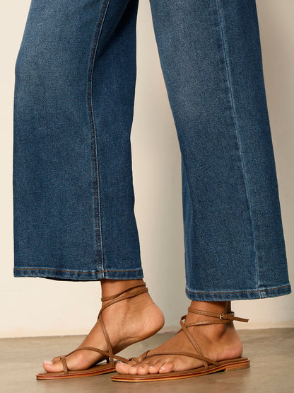 Ekara Slim Wide dark blue wash - Sanctuary Clothing