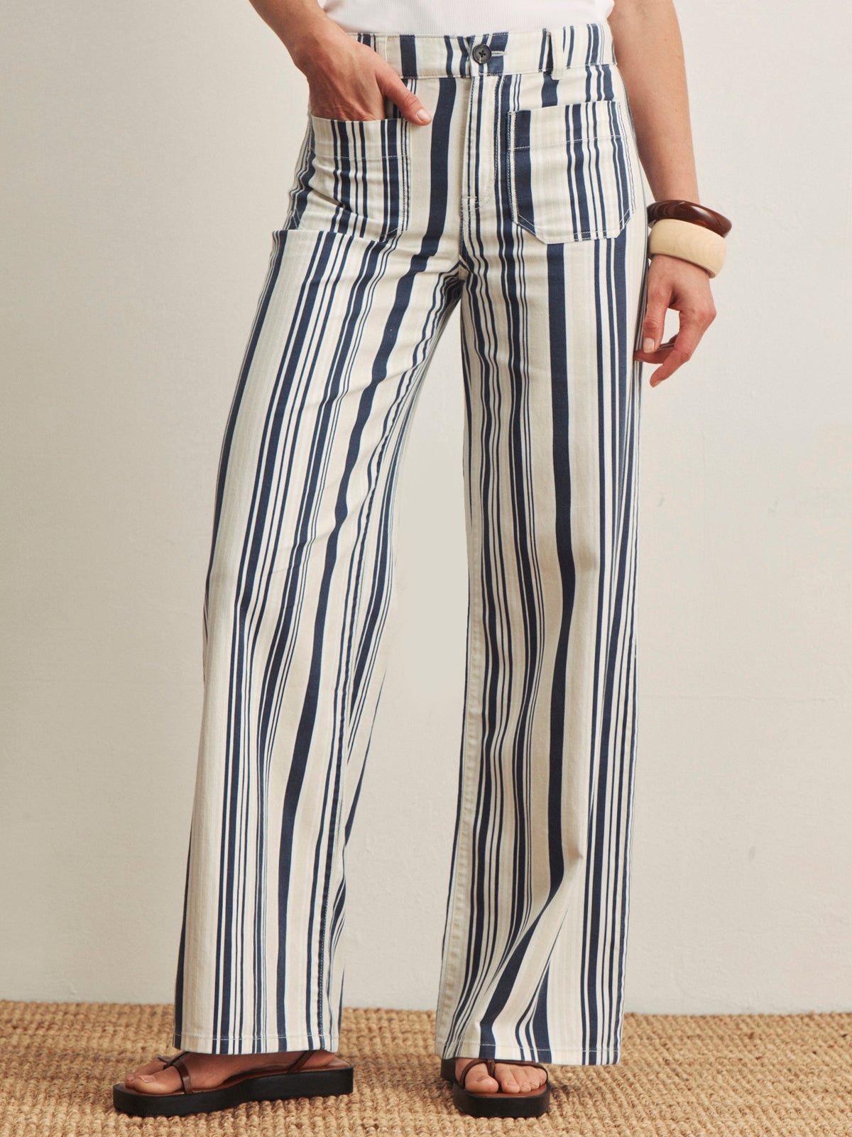 MARINE FULL LENGTH SAIL STRIPE - Sanctuary Clothing