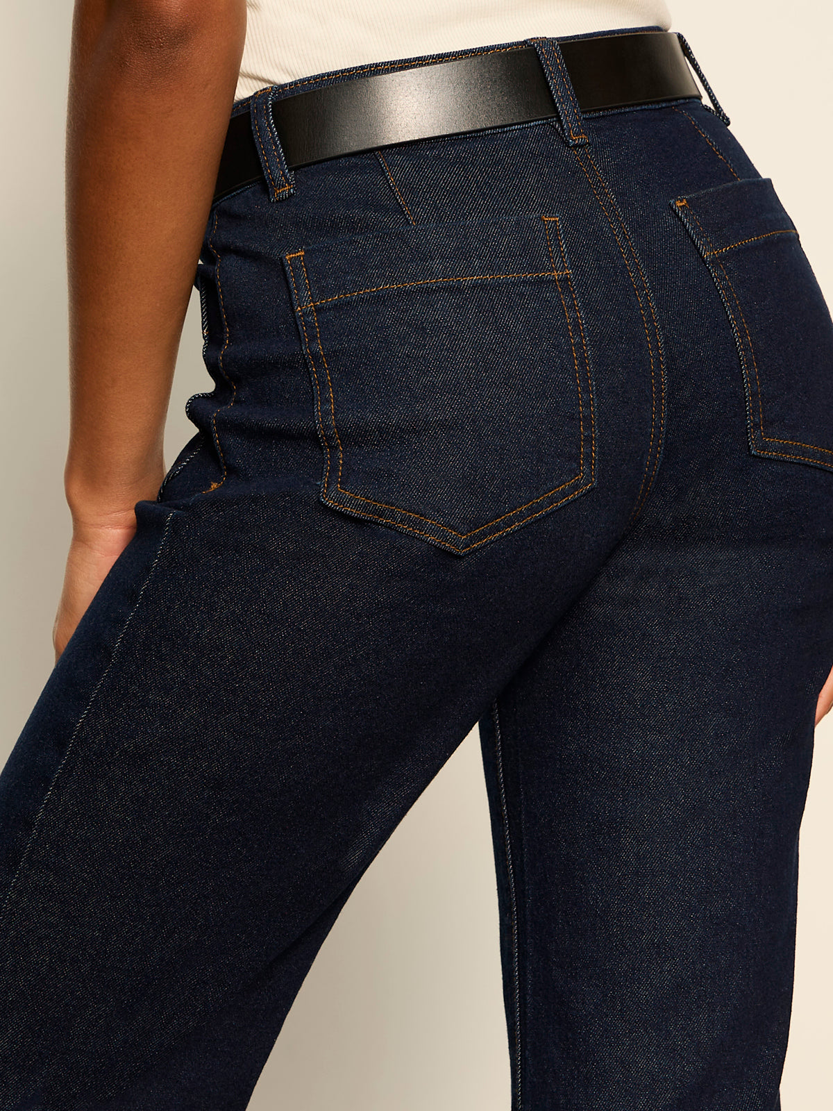 The Marine Standard Rise Denim Pant Magnetic - Sanctuary Clothing