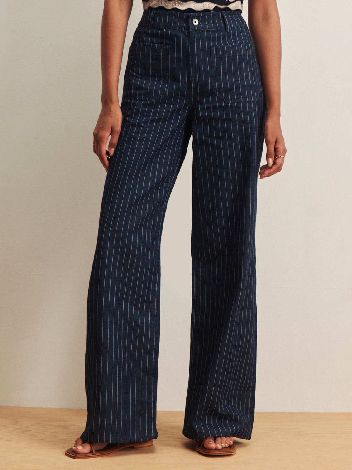 MARINE FULL LENGTH LUNA STRIPE - Sanctuary Clothing