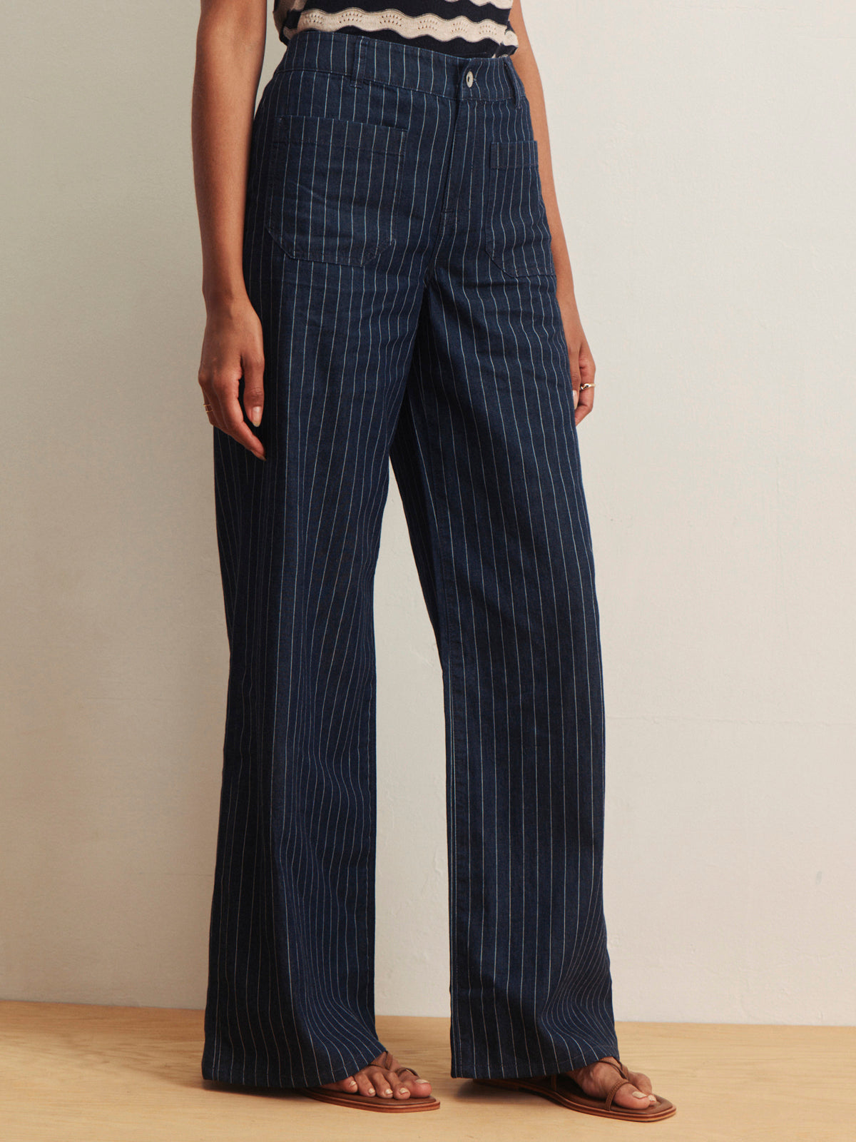 MARINE FULL LENGTH LUNA STRIPE - Sanctuary Clothing
