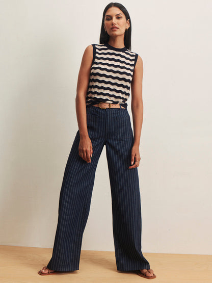 MARINE FULL LENGTH LUNA STRIPE - Sanctuary Clothing