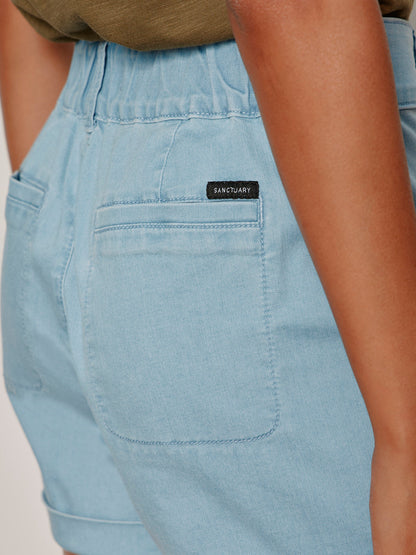 Wander On denim Short Skyline - Sanctuary Clothing