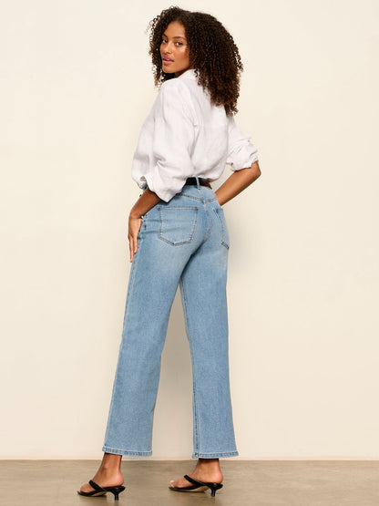 Ekara Slim Wide dark blue wash - Sanctuary Clothing