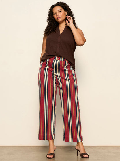 Mariner Jean Verry Berry Stripe - Sanctuary Clothing