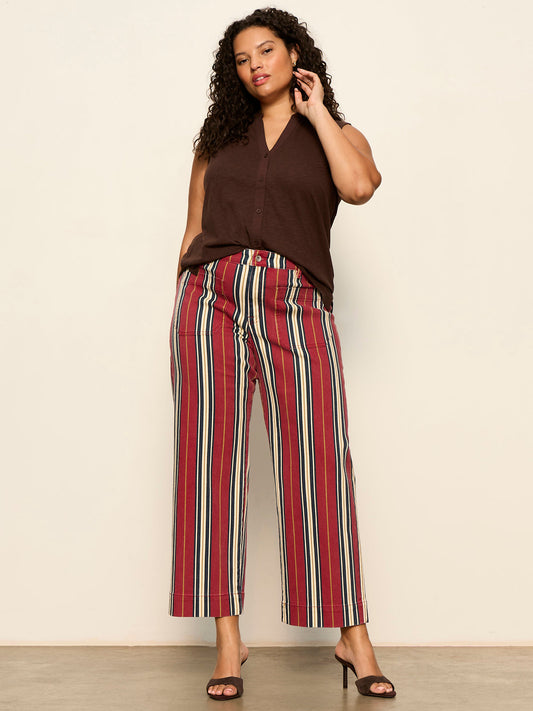 Mariner Jean Verry Berry Stripe - Sanctuary Clothing
