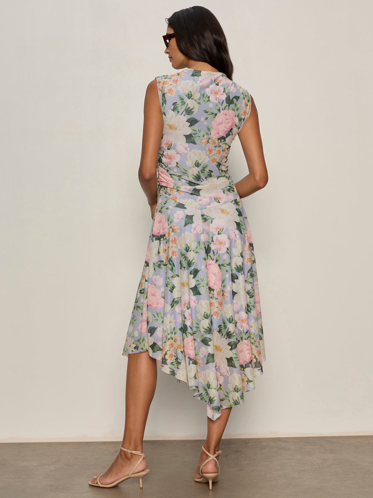 NEW DAY MESH MIDI DRESS SPRING FLORAL - Sanctuary Clothing