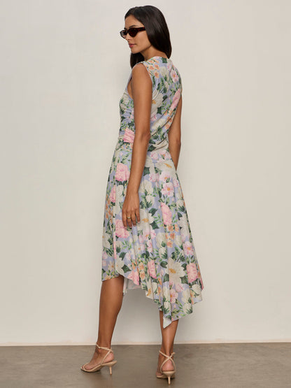 NEW DAY MESH MIDI DRESS SPRING FLORAL - Sanctuary Clothing