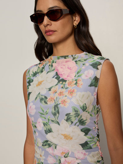 NEW DAY MESH MIDI DRESS SPRING FLORAL - Sanctuary Clothing