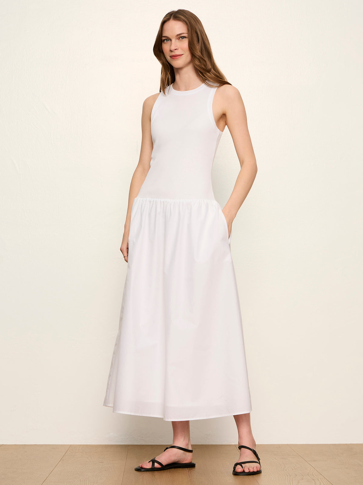 TAKE ME AWAY MIDI DRESS WHITE - Sanctuary Clothing