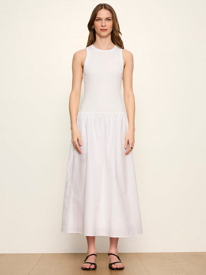 TAKE ME AWAY MIDI DRESS WHITE - Sanctuary Clothing
