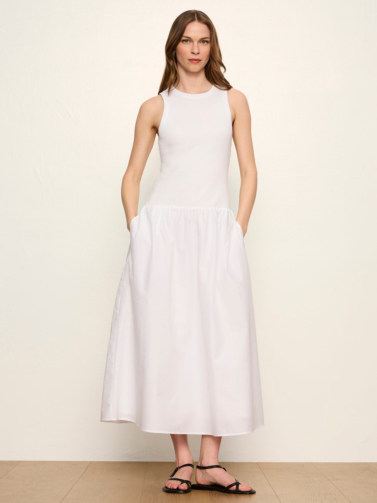 TAKE ME AWAY MIDI DRESS WHITE - Sanctuary Clothing