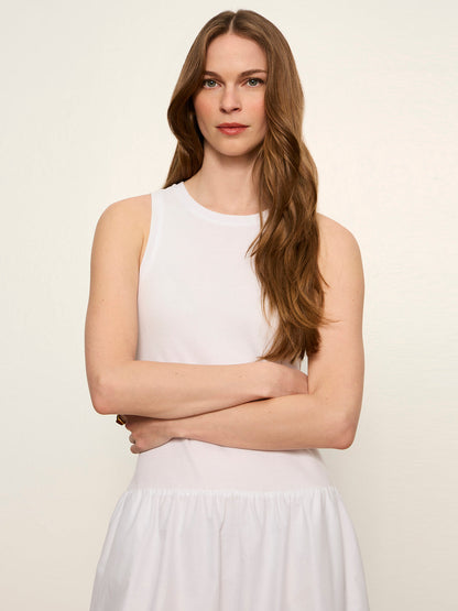 TAKE ME AWAY MIDI DRESS WHITE - Sanctuary Clothing