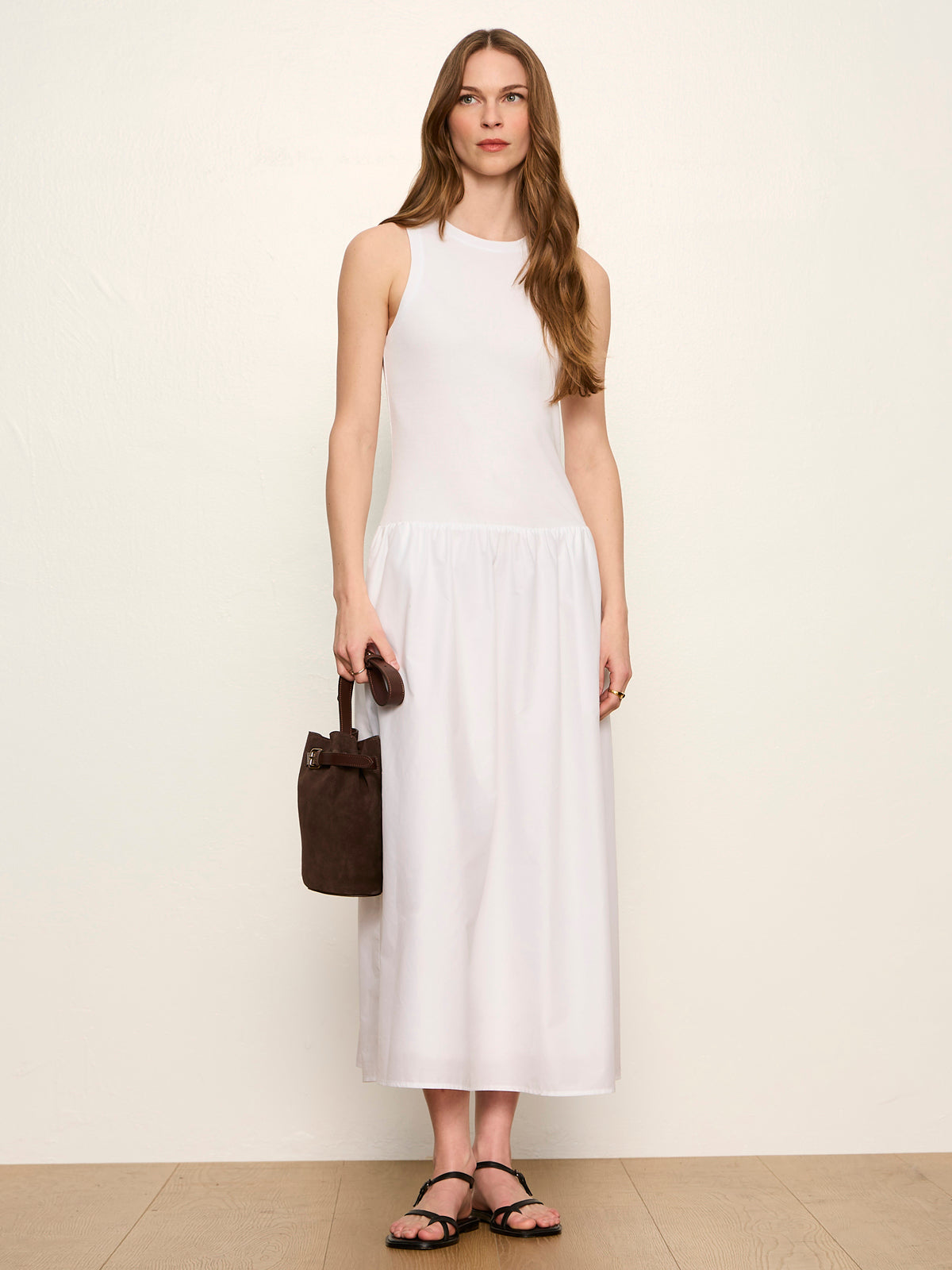 TAKE ME AWAY MIDI DRESS WHITE - Sanctuary Clothing