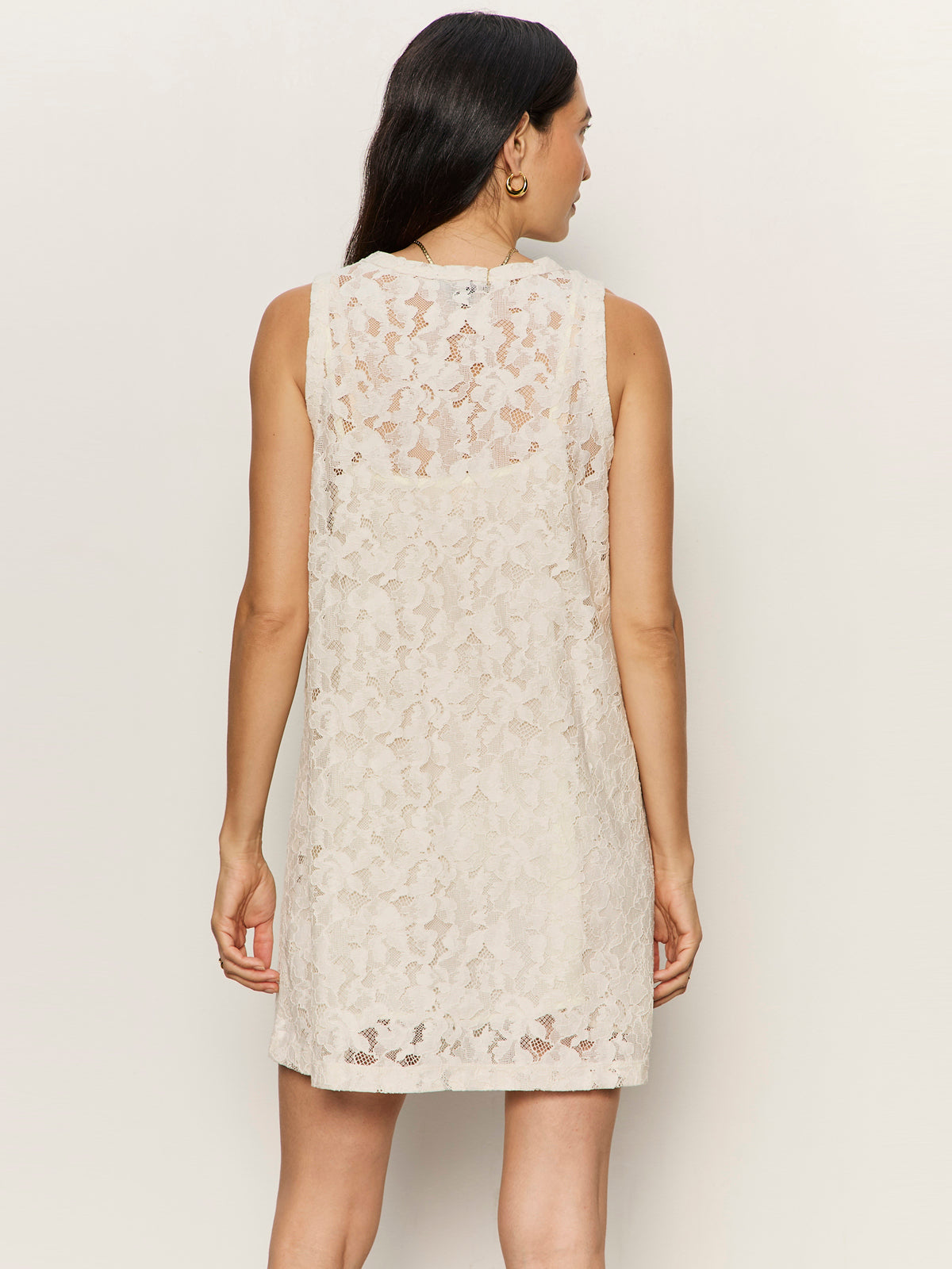 SUNDAY BEST LACE TANK DRESS COLLAGEN - Sanctuary Clothing