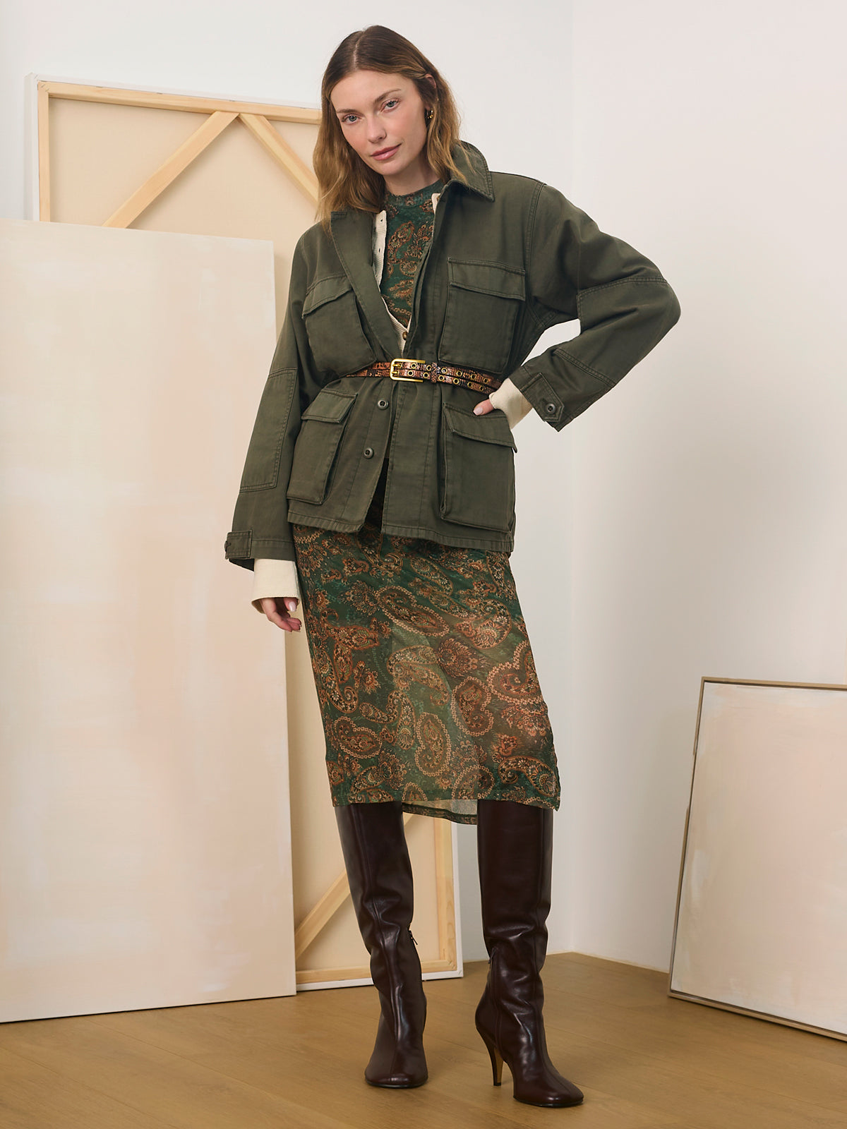 Reissue Field Jacket Kalamata - Sanctuary Clothing
