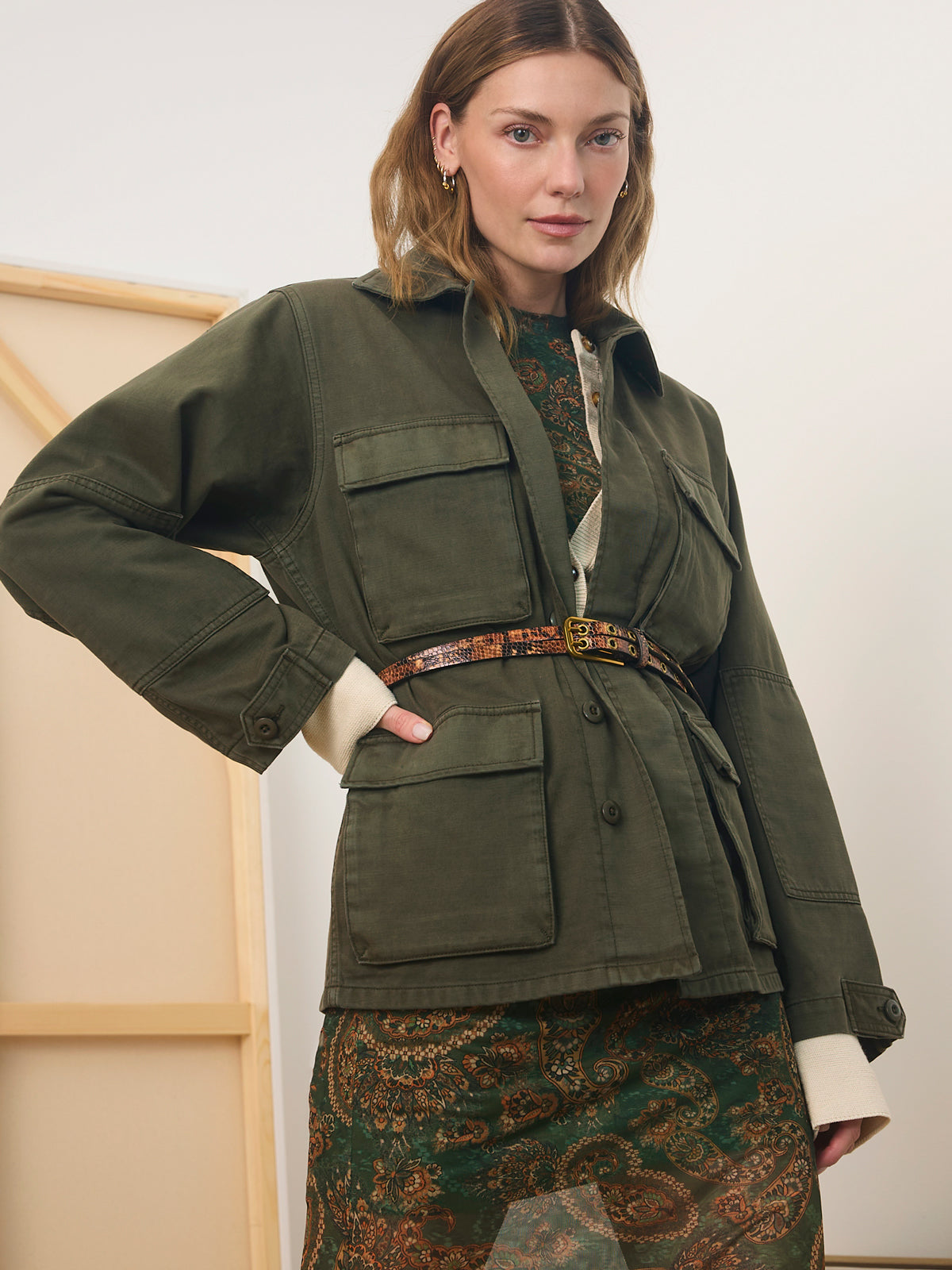 Reissue Field Jacket Kalamata - Sanctuary Clothing