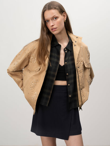 Limelight Surplus Jacket Sparkle Motion - Sanctuary Clothing