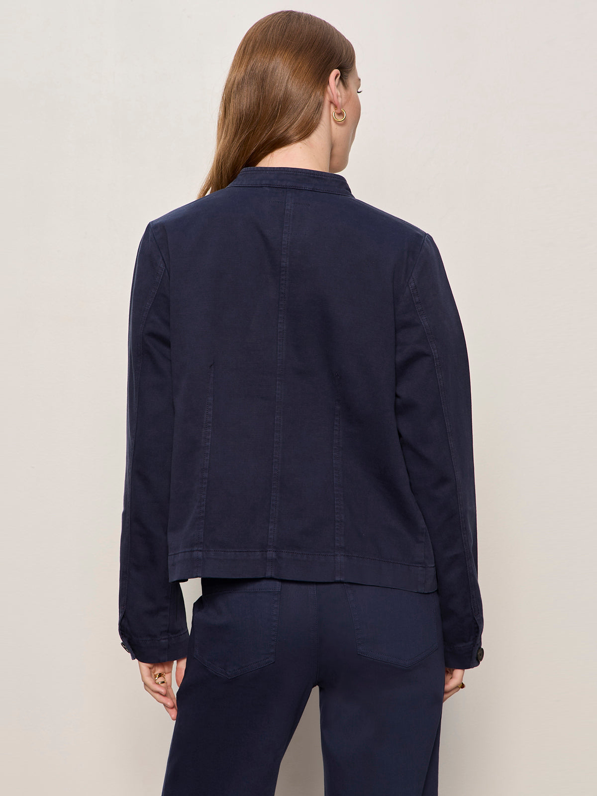 AMES MILITARY JACKET NAVY BLAZER - Sanctuary Clothing