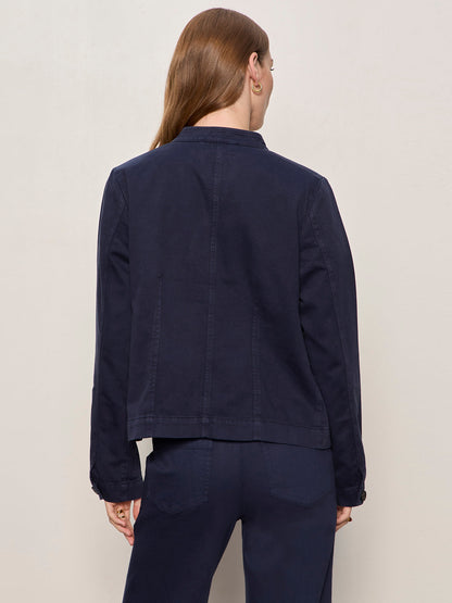 AMES MILITARY JACKET NAVY BLAZER - Sanctuary Clothing