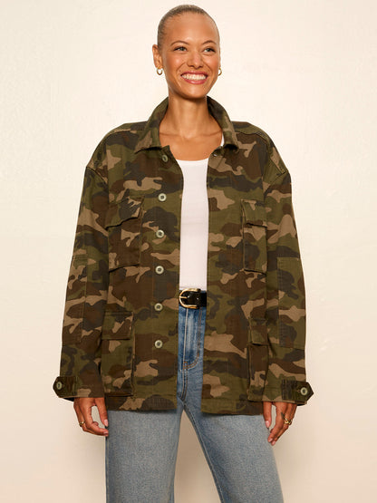 Reissue Field Jacket Ridge Camo - Sanctuary Clothing