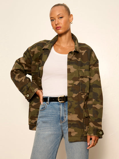 Reissue Field Jacket Ridge Camo - Sanctuary Clothing