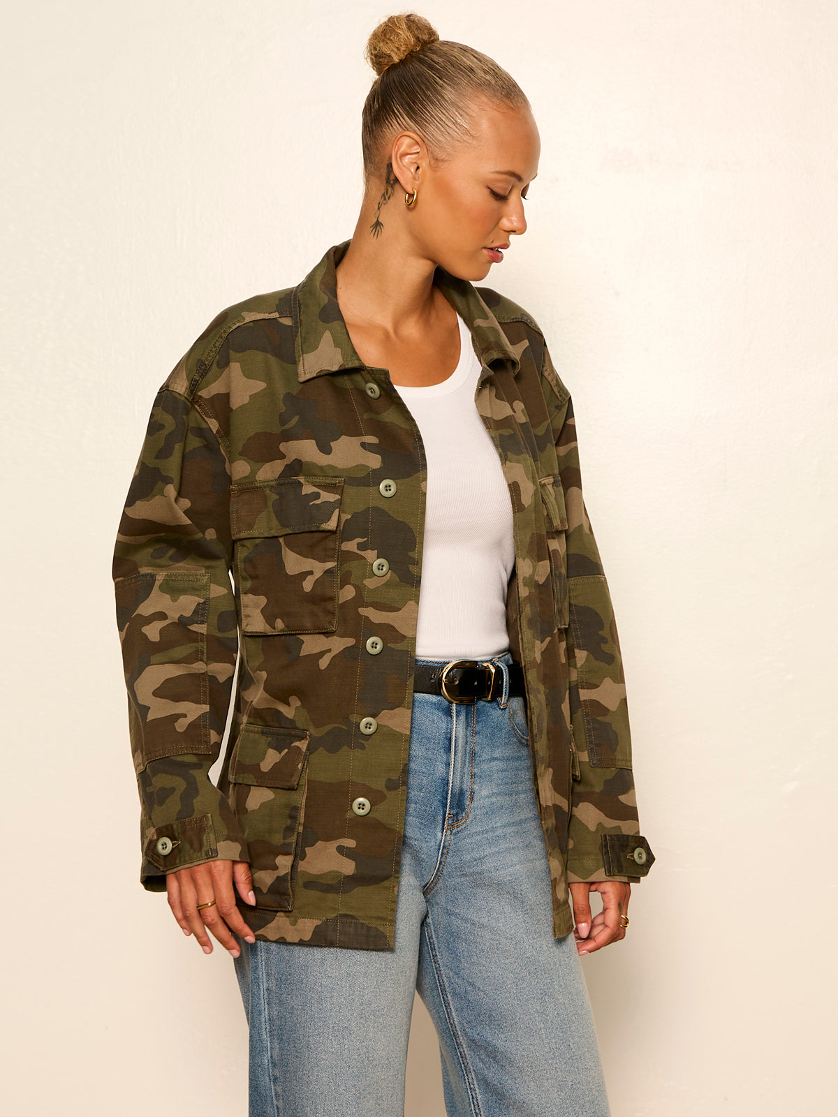 Reissue Field Jacket Ridge Camo - Sanctuary Clothing