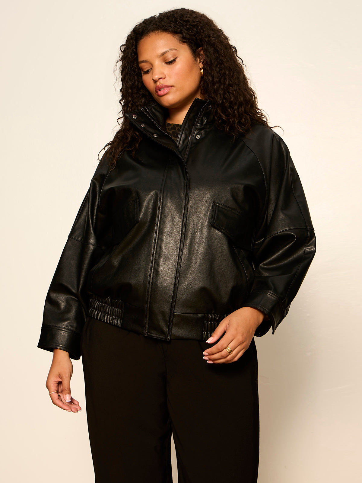 Alana Jacket Black Extended Sizing - Sanctuary Clothing