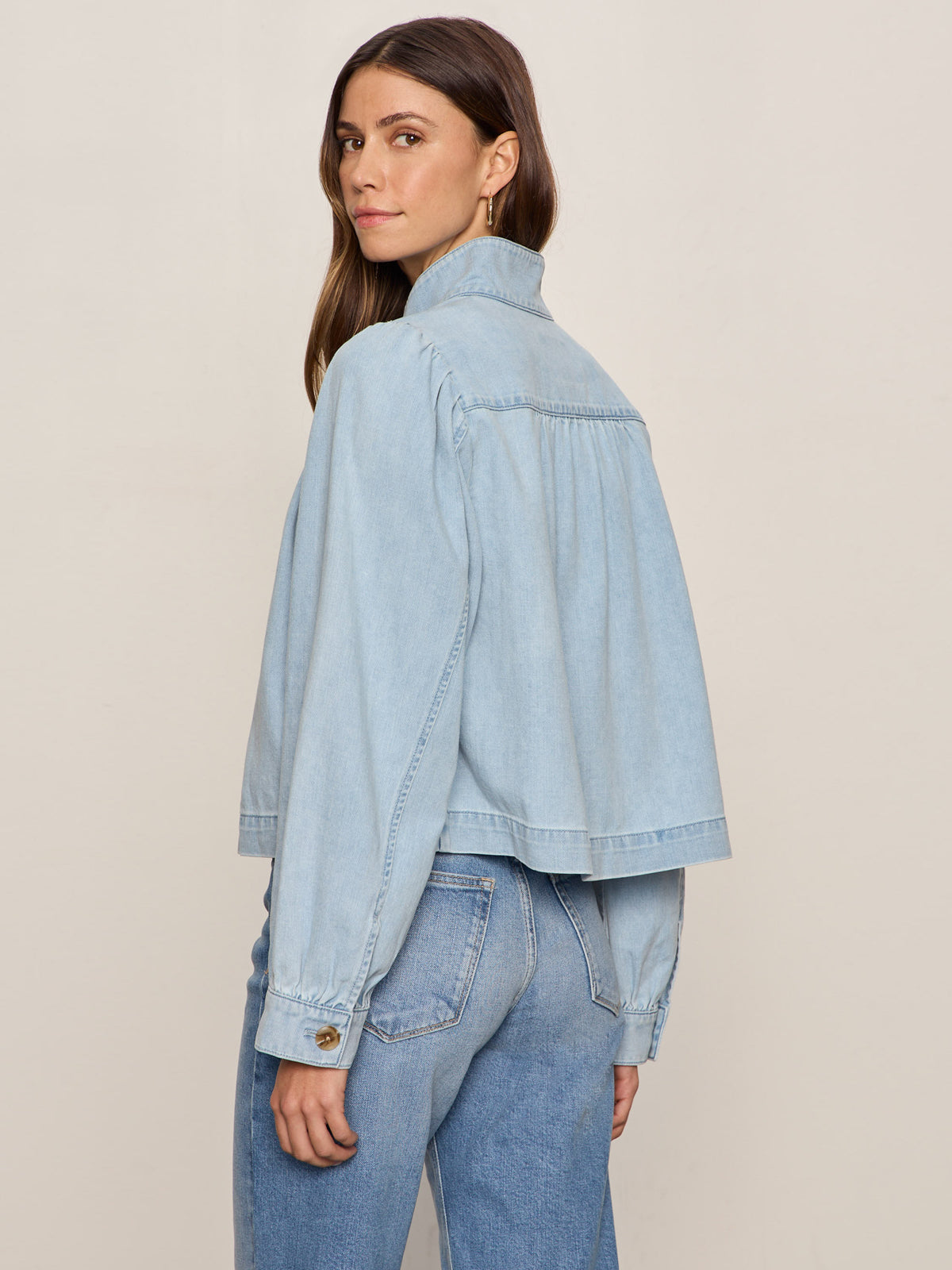 CHARLOTTE DENIM JACKET WHISPER - Sanctuary Clothing