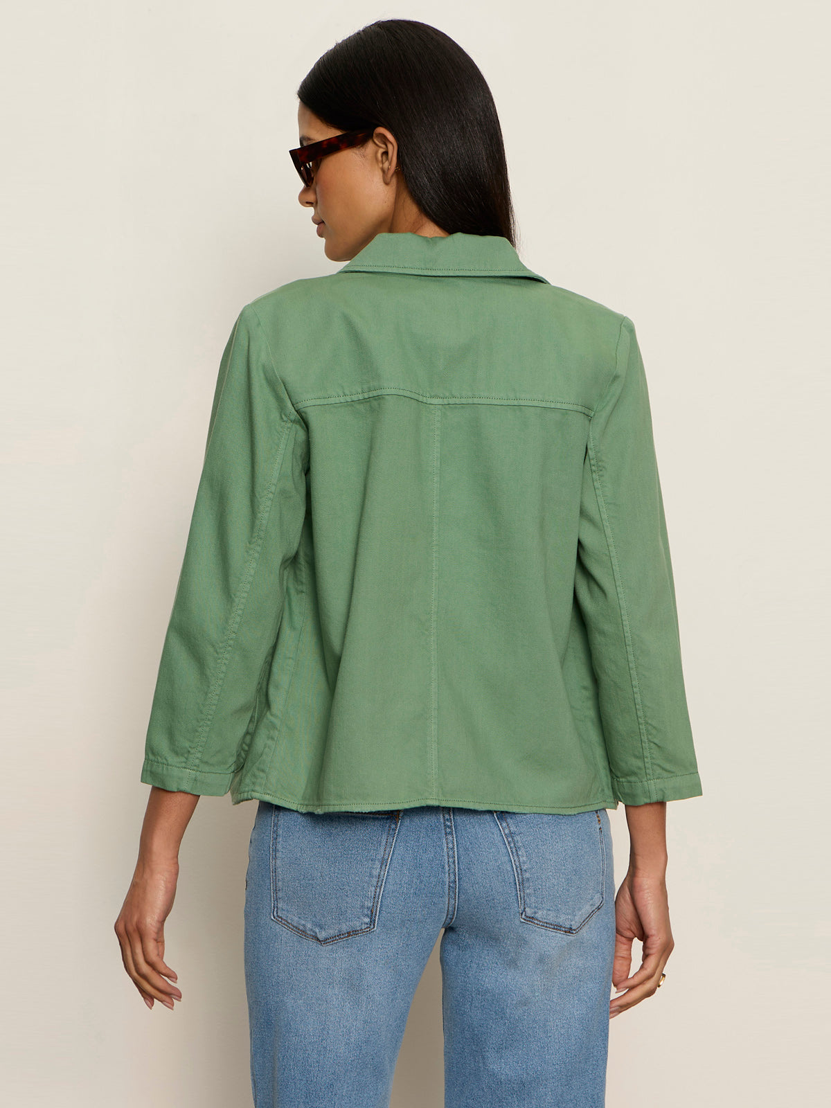 CROP CHORE JACKET GREEN JUICE - Sanctuary Clothing