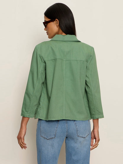 CROP CHORE JACKET GREEN JUICE - Sanctuary Clothing