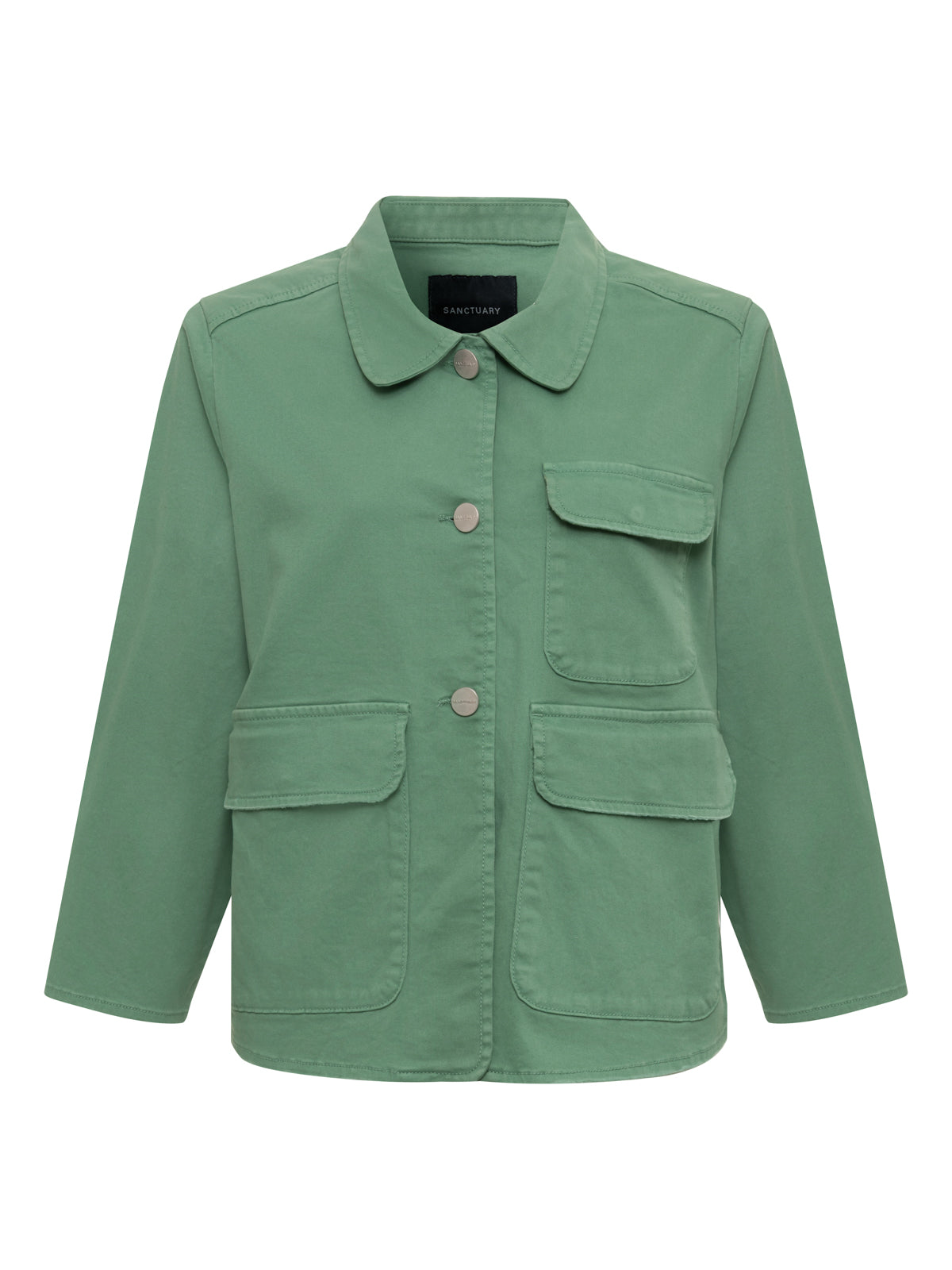 CROP CHORE JACKET GREEN JUICE - Sanctuary Clothing