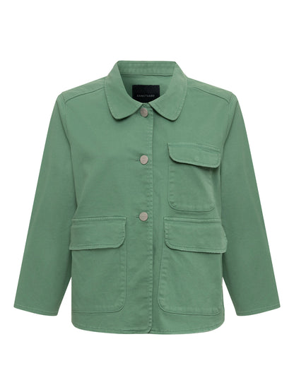 CROP CHORE JACKET GREEN JUICE - Sanctuary Clothing