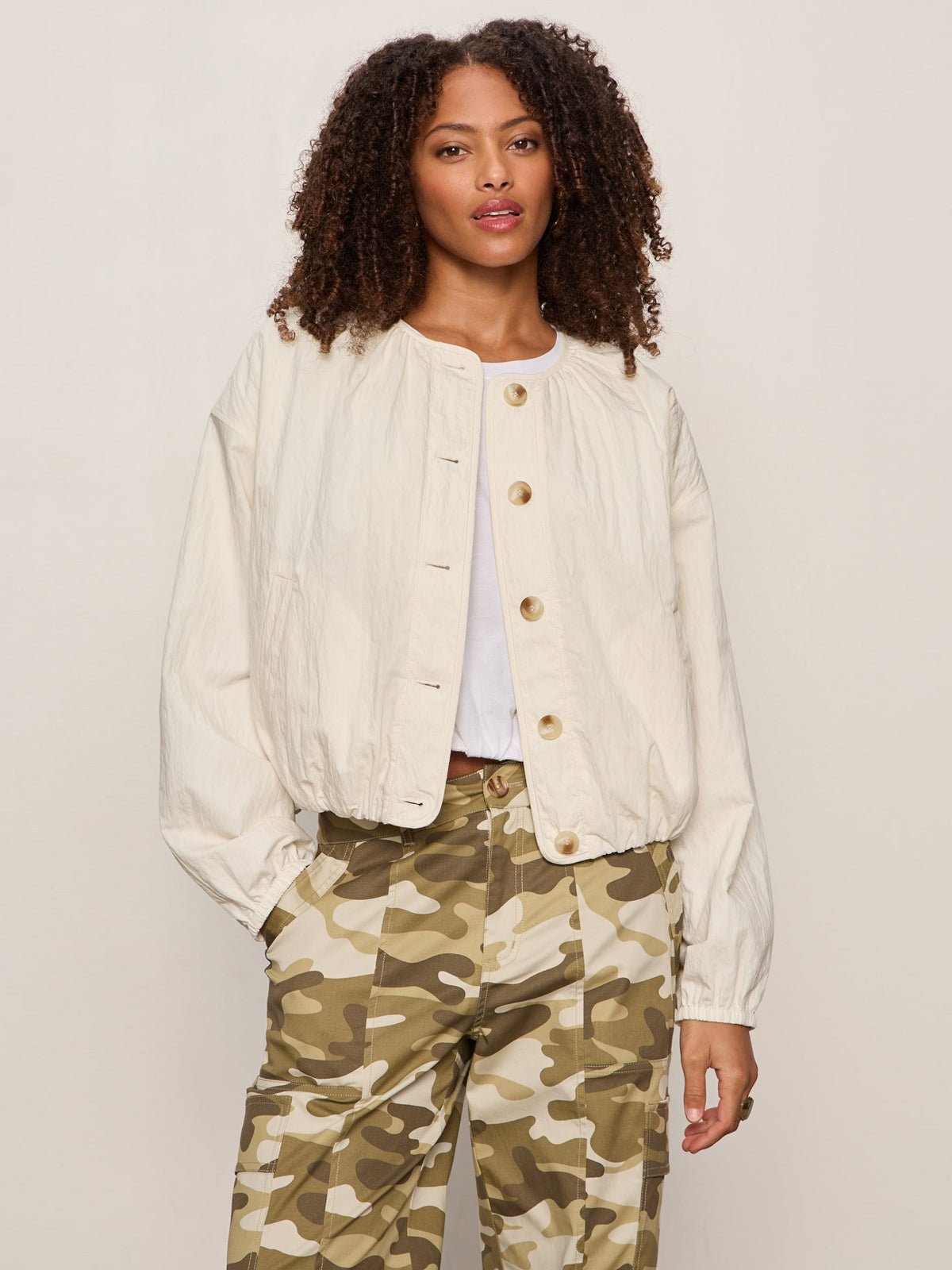 DANDELION TROPHY JACKET COLLAGEN - Sanctuary Clothing