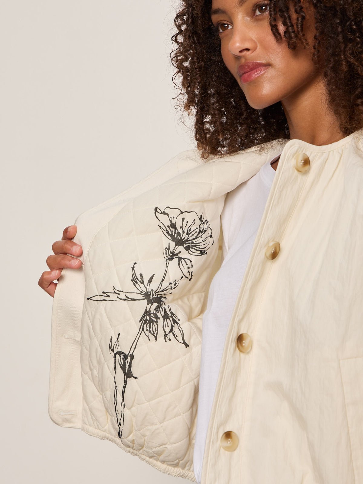 DANDELION TROPHY JACKET COLLAGEN - Sanctuary Clothing