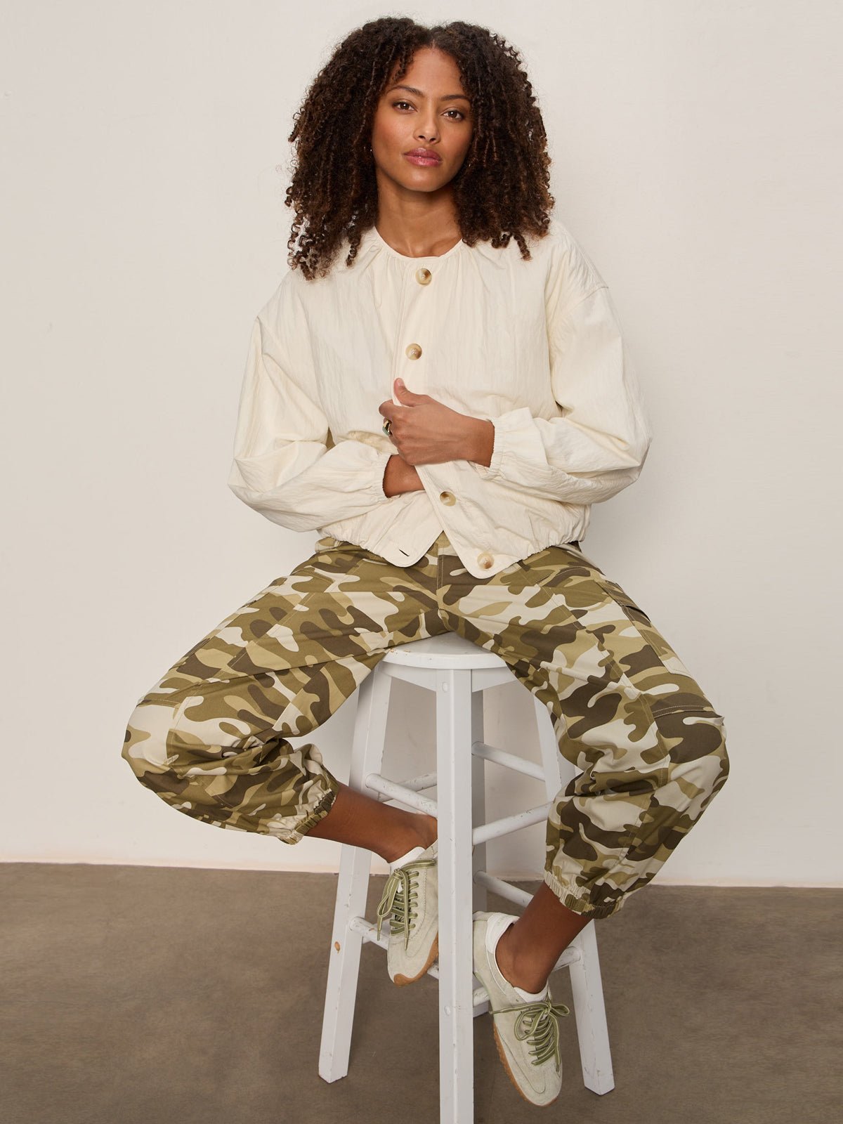 DANDELION TROPHY JACKET COLLAGEN - Sanctuary Clothing
