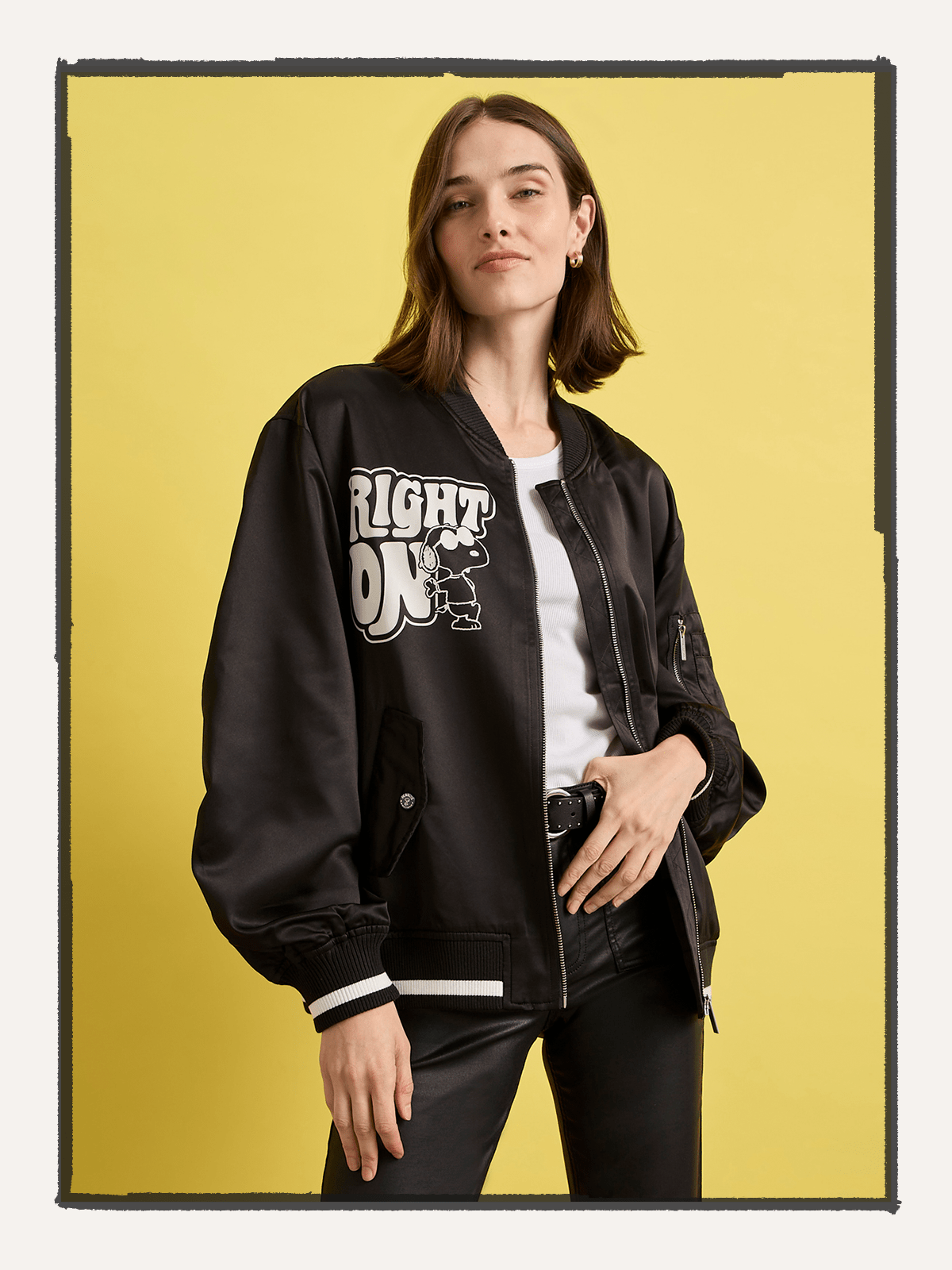 RIGHT ON JACKET BLACK - Sanctuary Clothing