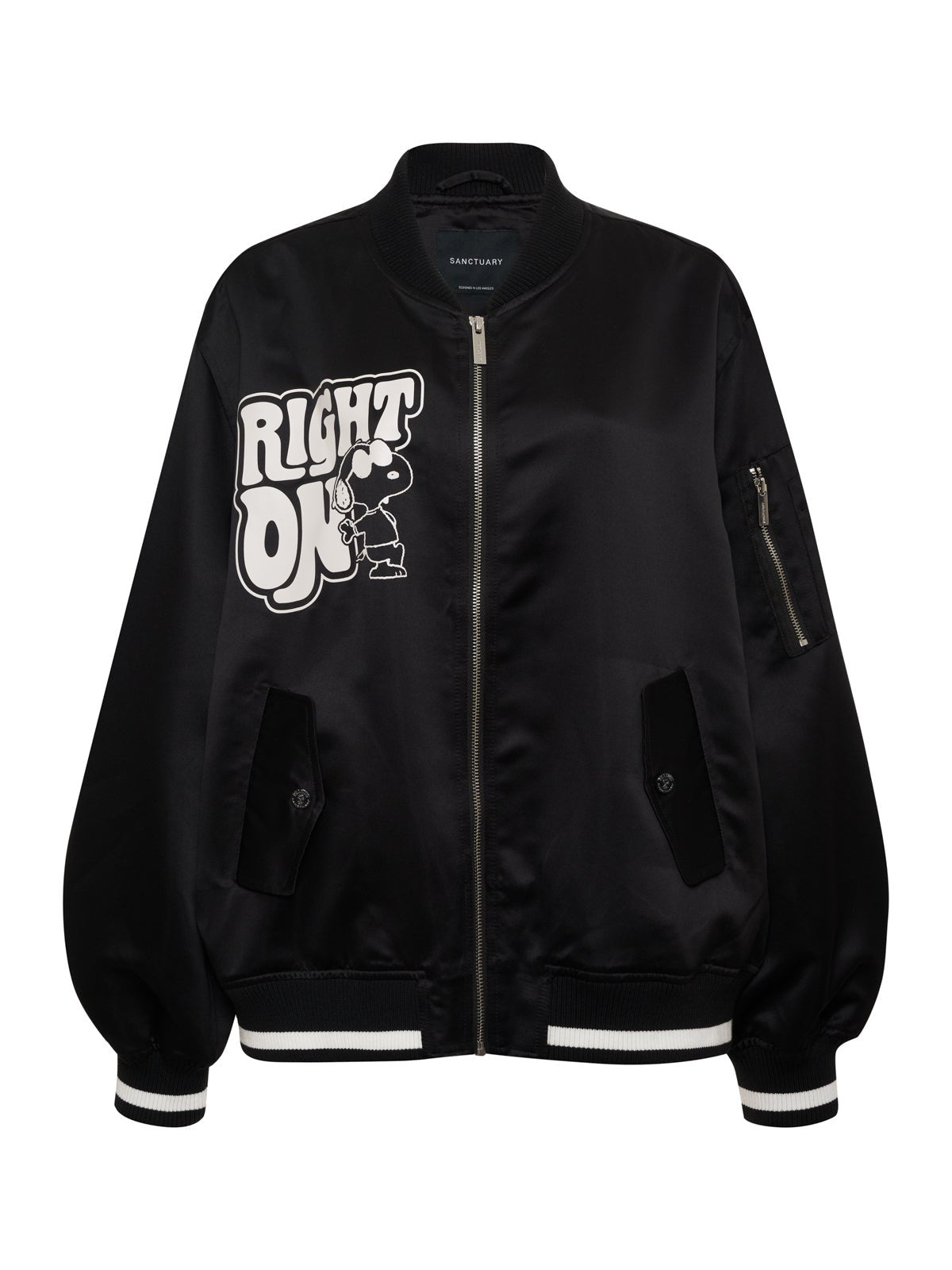 RIGHT ON JACKET BLACK - Sanctuary Clothing